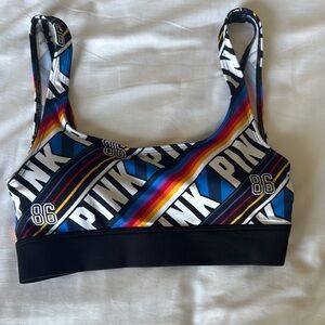 PINK Victoria's Secret Multicolor Sports Bra